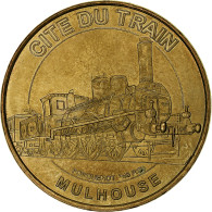 France, Jeton Touristique, Cité Du Train, Mulhouse, 2007, MDP, Or Nordique, SUP - Andere & Zonder Classificatie