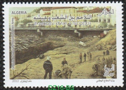 Année 2022-N°1890 Neuf**/MNH : Cohésion Du Peuple Avec Son Armée - Algérie (1962-...)