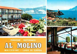 72626625 Malcesine Lago Di Garda Pensione Ristorante Al Molino Gardasee Alpen Ma - Otros & Sin Clasificación