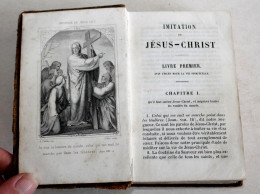 IMITATION DE JESUS CHRIST XIXe S. MAME Ed. ILLUSTRÉ, MISSEL PAROISSIEN RELIGIEUX / LIVRE ANCIEN XIXe SIECLE (1303.15) - Godsdienst