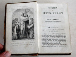 IMITATION DE JESUS CHRIST XIXe S. MAME Ed. ILLUSTRÉ, MISSEL PAROISSIEN RELIGIEUX / LIVRE ANCIEN XIXe SIECLE (1303.15) - Religion