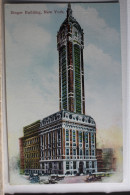 AK New York Singer Building, New York Ungebraucht #PD754 - Other & Unclassified