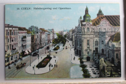 AK Köln Habsburgerring Und Opernhaus Ungebraucht #PD953 - Sonstige & Ohne Zuordnung