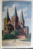 AK Köln St. Kunibertskirche 1909 Gebraucht #PD956 - Sonstige & Ohne Zuordnung