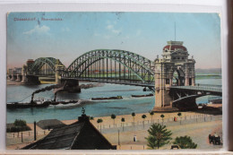 AK Düsseldorf Rheinbrücke 1913 Gebraucht #PE117 - Sonstige & Ohne Zuordnung