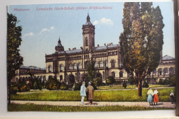 AK Hannover Technische Hochschule (früher Welfenschloss) 1914 Gebraucht #PE446 - Sonstige & Ohne Zuordnung