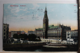 AK Hamburg Rathaus 1910 Gebraucht #PE431 - Other & Unclassified