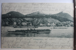 AK Königswinter Panorama 1905 Gebraucht #PE403 - Other & Unclassified