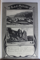 AK Bad Münster A.St. Mehrbildkarte (Rheingrafenstein ...) 1905 Gebraucht #PE555 - Other & Unclassified