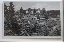 AK Stolberg Im Harz Schloss Mit Kirche Ungebraucht #PF119 - Other & Unclassified