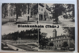 AK Blankenhain Thür. Mehrbildkarte (Promenade, Rathaus Usw.) Gebraucht #PF122 - Autres & Non Classés