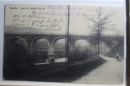 AK Onville Pont Du Chemin De Fer Feldpost 1915 Gebraucht #PF379 - Autres & Non Classés