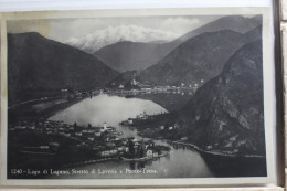 AK Lago Di Lugano Stretto Di Lavena E Ponte-Tresa Ungebraucht #PF353 - Autres & Non Classés