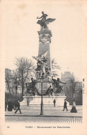 75-PARIS MONUMENT GAMBETTA-N°2147-H/0097 - Sonstige & Ohne Zuordnung