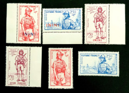 1941 GUYANE FRANCAISE ET ININI - DÉFENSE DE L’EMPIRE - NEUF** - Unused Stamps