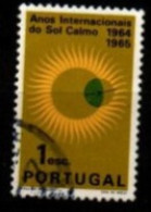 PORTUGAL  -   1964.  Y&T N° 947 Oblitéré  .Année Du Soleil Calme. - Usati