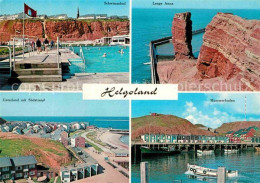 72626409 Helgoland Schwimmbad Lange Anne Unterland Suedstrand Hummerbuden Helgol - Helgoland