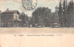 75-PARIS BUTTES CHAUMONT-N°2147-F/0363 - Autres & Non Classés