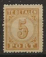 1874 MH Nederlands Indië Port NVPH  P1 - Indie Olandesi