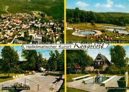 72626393 Rengsdorf Fliegeraufnahme Freibad Wassertretbecken Kuranlage Rosenberg  - Other & Unclassified