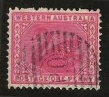 Western Australia     .   SG    .    139a         .   O      .     Cancelled - Used Stamps