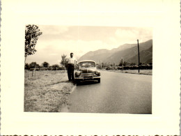 Photographie Photo Vintage Snapshot Amateur Automobile 4 Chevaux Voiture - Auto's