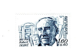 Robert Debré YT 2228 + A En GOMME MATE + Normal. Rare, Voir Le Scan. Cotes YT : 31 € Maury N° 2233 + 2233a : 30.80 €. - Unused Stamps