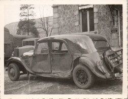 Photographie Photo Vintage Snapshot Amateur Automobile Voiture Accident  - Automobili