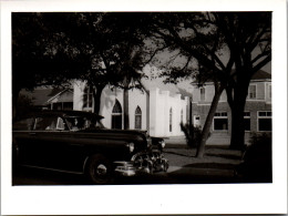 Photographie Photo Vintage Snapshot Amateur Automobile Voiture Auto Galveston  - Automobiles