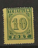 1874 MH Nederlands Indië Port NVPH  P2 - Nederlands-Indië