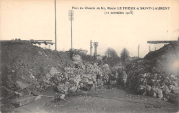 08-LE THEUX-PONT DE CHEMIN DE FER DETRUIT-N°2150-H/0349 - Autres & Non Classés