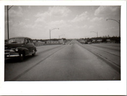 Photographie Photo Vintage Snapshot Amateur Automobile Houston Galveston  - Automobili
