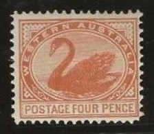 Western Australia     .   SG    .    142b       .   *       .     Mint-hinged - Ungebraucht