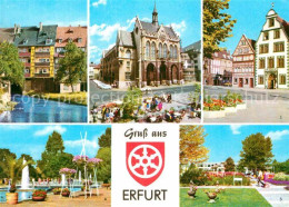 72624803 Erfurt Kraemerbruecke Hohe Lilie Rathaus IGA Erfurt - Erfurt