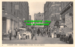 R555289 9. London Life. A Street Market In Soho. Latin Quarter. Charles Skiltons - Autres & Non Classés