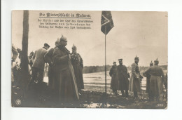 DIE WINTERSCHLACHT IN WASUREN - Guillaume II / Von Falkenhayn -  1915 - Guerra 1914-18