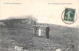 15-SCENE D AUVERGNE-TRANSPORT DU LAIT-N°2151-G/0231 - Autres & Non Classés