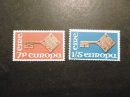Irland Mi. 202/203 ** Cept 1968 - Unused Stamps
