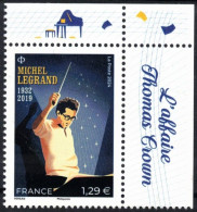 FRANCE 2024 - Michel Legrand (1932-2019) - Coin De Feuille - YT 5754 Neuf ** - Nuovi