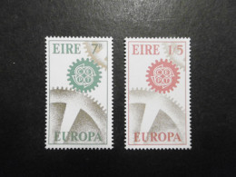 Irland Mi. 192/193 ** Cept 1967 - Unused Stamps