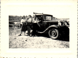 Photographie Photo Vintage Snapshot Amateur Automobile Voiture Auto  - Cars