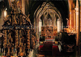 72624582 St Wolfgang Wolfgangsee Kirchenschiff Mit Pacher Altar Und Schwanthaler - Autres & Non Classés
