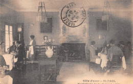 SAINT-PAUL-de-Vence (Alpes-Maritimes) - Hostellerie De La Colombe D'Or - Voyagé 1924 (2 Scans) - Saint-Paul