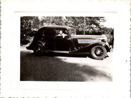 Photographie Photo Vintage Snapshot Amateur Automobile Voiture Auto - Automobili