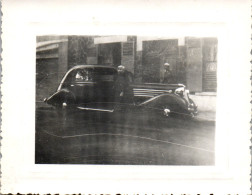 Photographie Photo Vintage Snapshot Amateur Automobile Voiture Auto - Automobiles