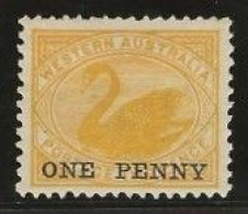 Western Australia     .   SG    .    172        .   (*)       .     Mint Without Gum - Mint Stamps