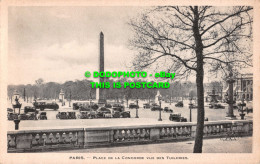 R555573 Paris. Place De La Concorde Vue Des Tuileries - Monde