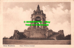 R555575 Porta Westfalica. Kaiser Wilhelm. Denkmal. Wilhelm Effenberger - Monde