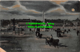 R555576 Paris La Nuit. Place De La Concorde. E. Le Deley - Monde