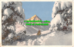 R555585 Switzerland. Snowy Mountains. A. Ruegg. 1931 - Monde